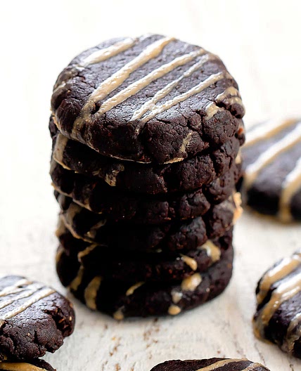 3 Ingredient Peanut Butter Brownie Cookies