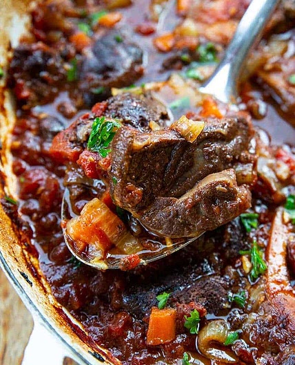 Osso Bucco (Braised Beef Shanks Recipe)