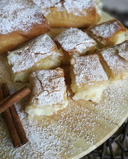 Μπουγάτσα με κρέμα χωρίς αυγά