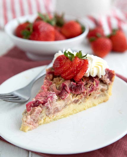 Rhubarb Custard Pie Recipe