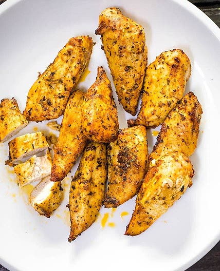 Juicy Air Fryer Naked Chicken Tenders
