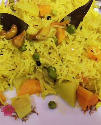 पुलाव (pulao recipe in Hindi)