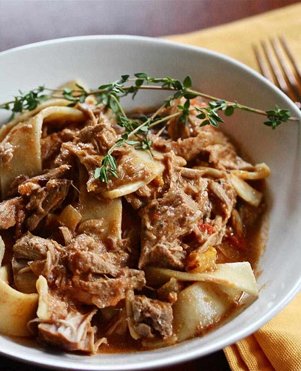 Slow-Cooker Pork Paprikash Recipe