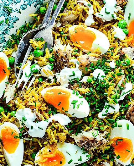 Smoked mackerel kedgeree