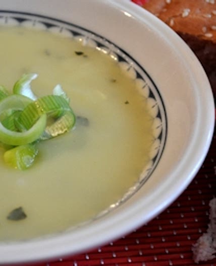 Soup Maker Recipe: Leek, Potato and Garlic Soup
