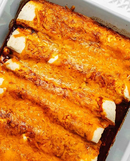 Keto Chicken Enchiladas