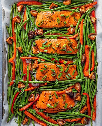 Sheet Pan Teriyaki Salmon