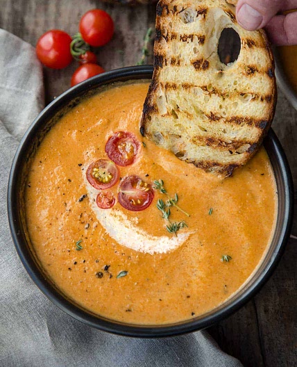 Smoked Tomato Bisque