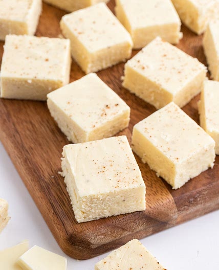 Eggnog Fudge