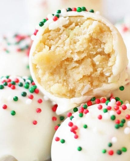 Sugar Cookie Truffles
