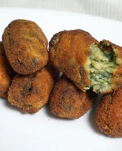 Receita de Bolinho de espinafre assado