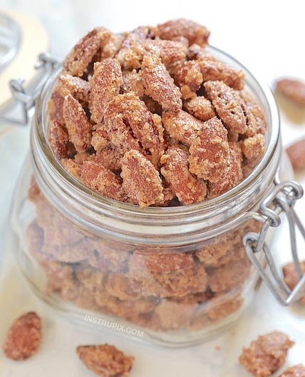 Easy Cinnamon Sugar Pecans