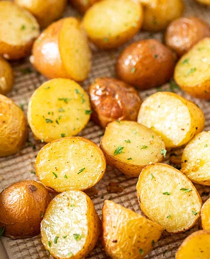 Oven Roasted Baby Potatoes
