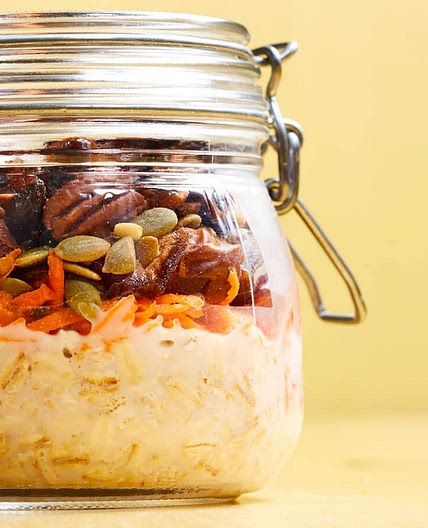Carrot Cake Overnight Oats