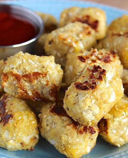Easy Cauliflower Tater Tots
