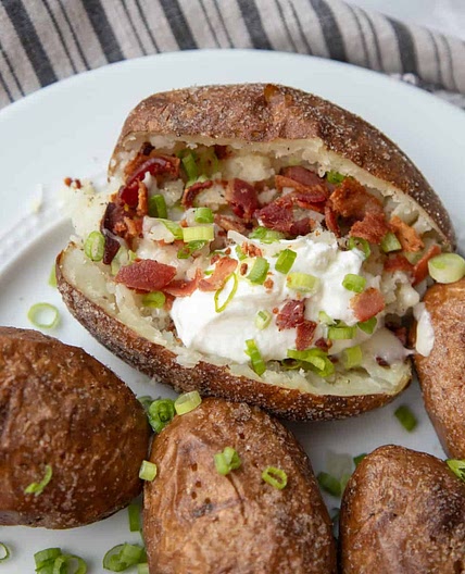 Traeger Smoked Baked Potatoes