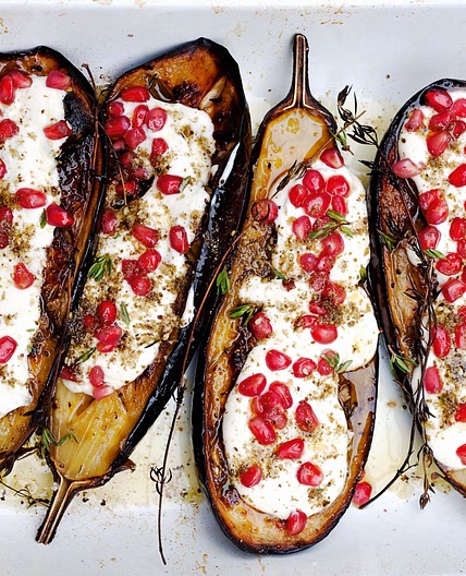 Eggplant With Buttermilk Sauce