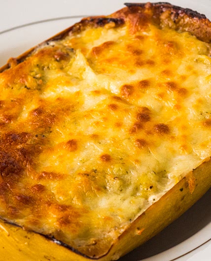 Garlic Parmesan Spaghetti Squash