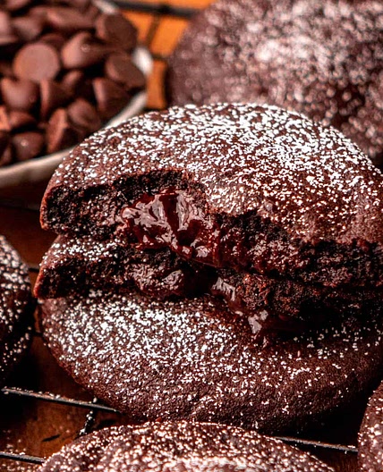 Chocolate Lava Cookies