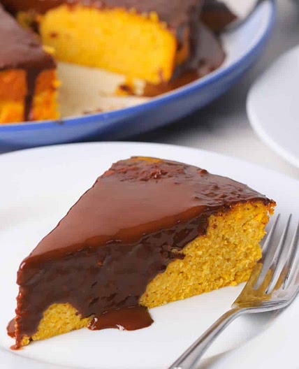 Sugar Free Brazilian Carrot Cake (Gluten Free)