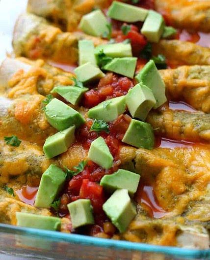5 Ingredient Black Bean Enchiladas