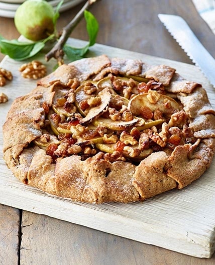 Apple Walnut Crostata