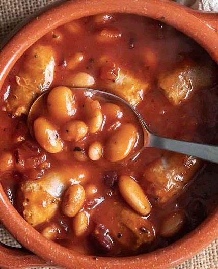 Tuscan Sausage and Beans Stew