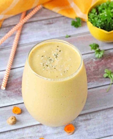 Orange Mango Turmeric Smoothie