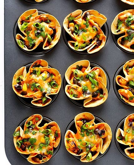 Easy Enchilada Cups