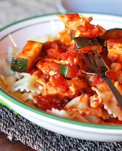 Chicken Zucchini Pasta