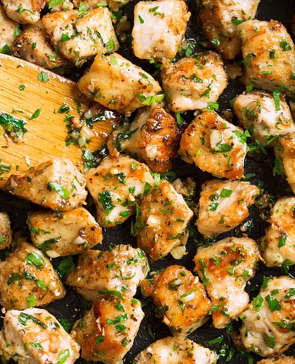 Garlic Butter Chicken Bites