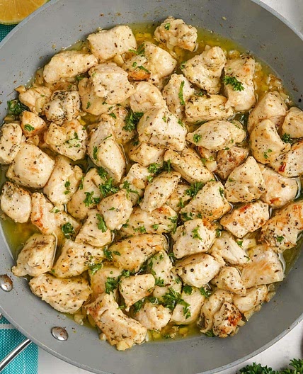 Garlic Butter Chicken Bites