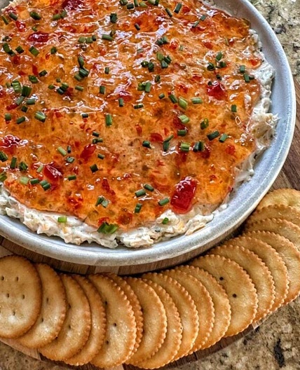 Pepper Jelly Cheese Dip