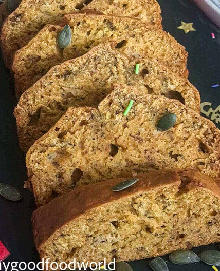 Vegan Banana Pumpkin Bread