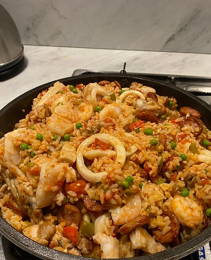 Chicken & Seafood Paella - Australian Women's Weekly