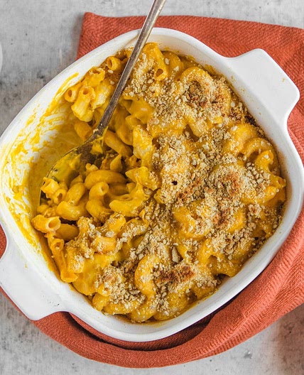 Baked Vegan Mac and Cheese (Gluten Free, Nut Free)