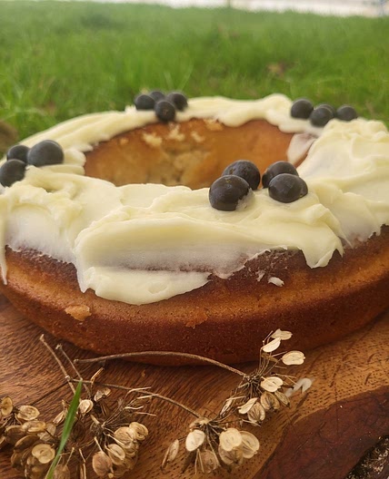 Omnia vegan orange cake