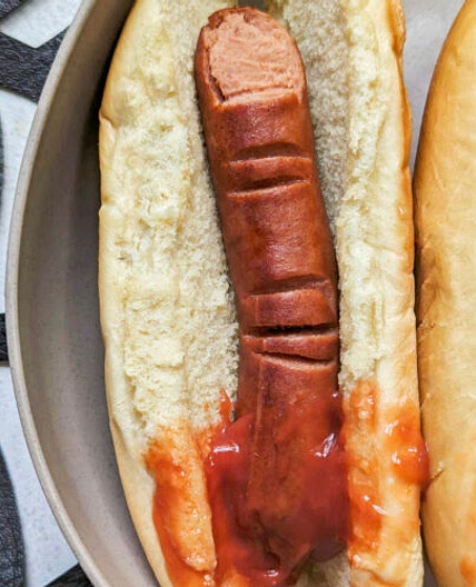 Halloween Hotdog Fingers