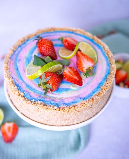 Der Klassiker Philadelphia®-Torte mit Limette und Minze