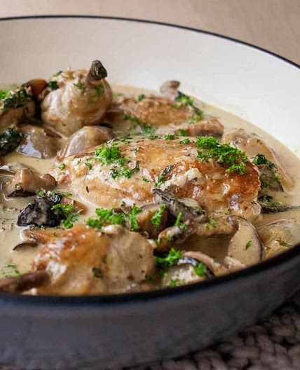Chicken With Mushroom Sauce