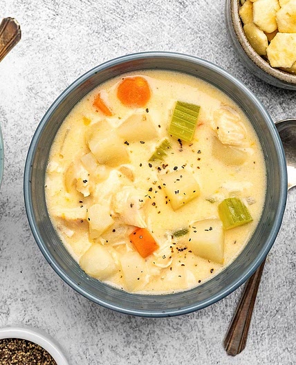 Cheesy Chicken Chowder