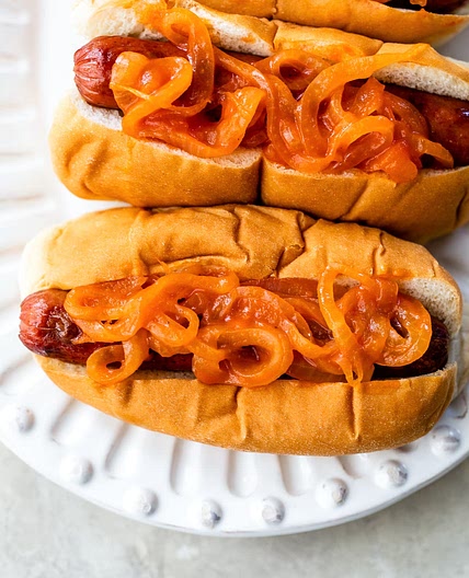 Hot Dog Onions Recipe