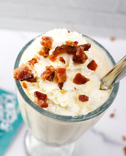 Keto Sonic Peanut Butter Bacon Shake