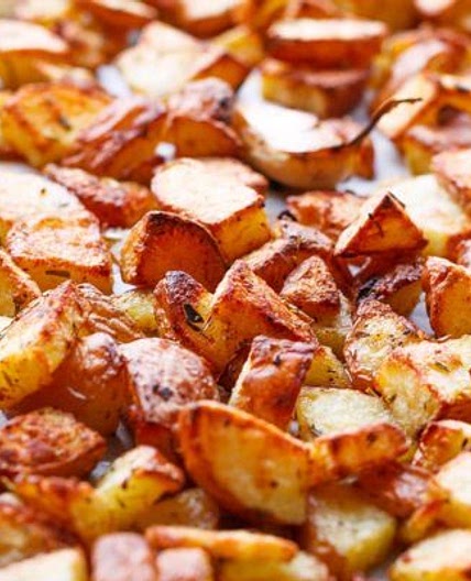 Garlic Cajun Roasted Potatoes