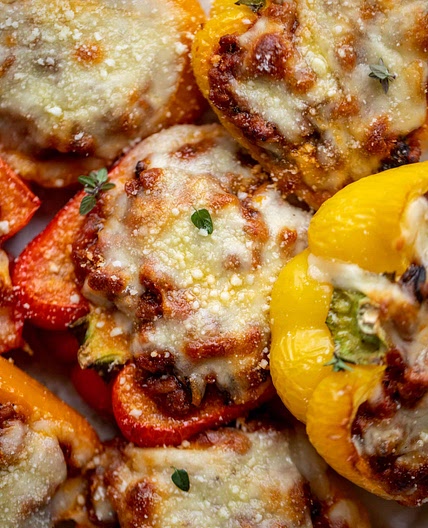 Bolognese Stuffed Peppers
