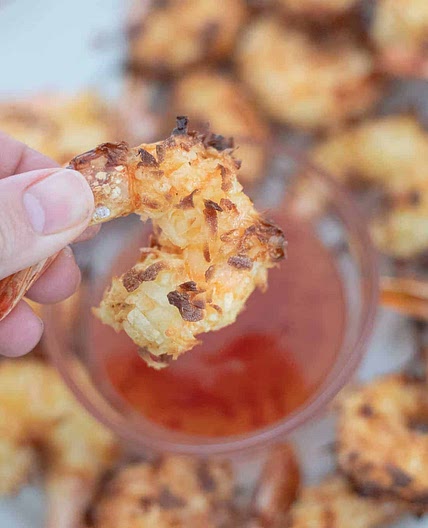 Air Fryer Coconut Shrimp (Paleo and Whole30)