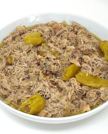 Slow Cooker Mississippi Chicken