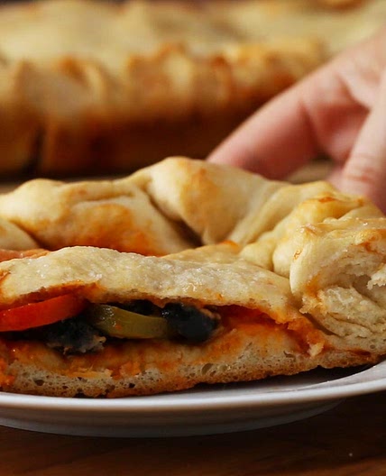 Sheet Pan Calzone Recipe by Tasty