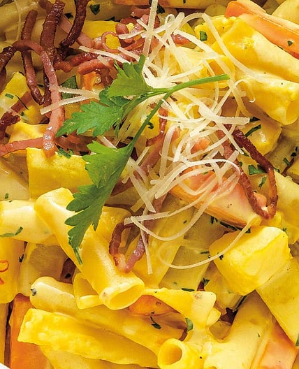 Rüebli-Magronen-Eintopf