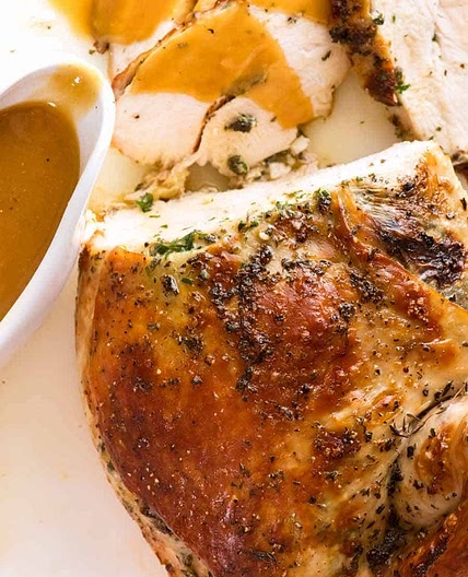 Garlic Herb Slow Cooker Turkey Breast